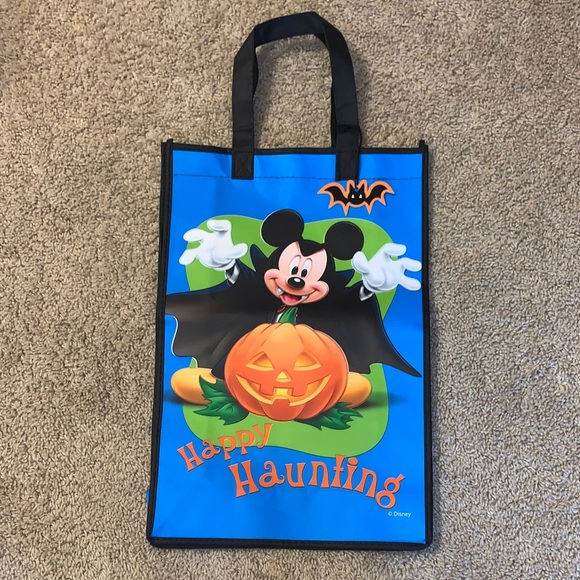 Disney Other - Disney Blue Mickey Mouse Halloween Small Tote Bag